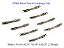 AWD Delrin Toe In Linkage Set (0.5* ~ 4