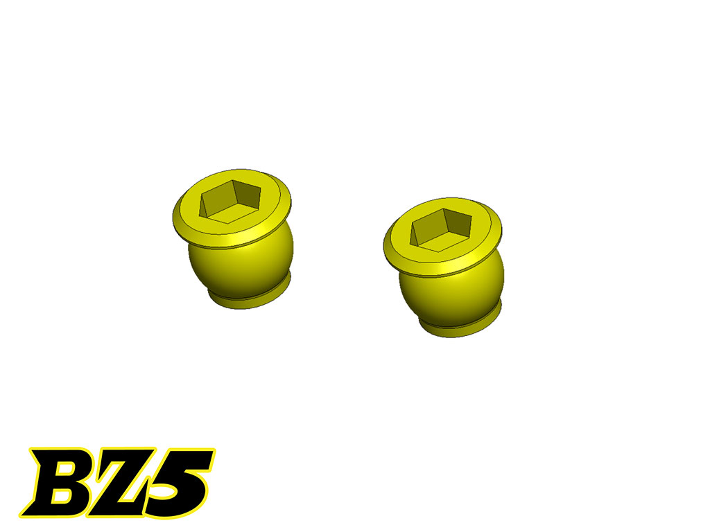 Flange 3.5 Balll head (2 pcs) - Click Image to Close