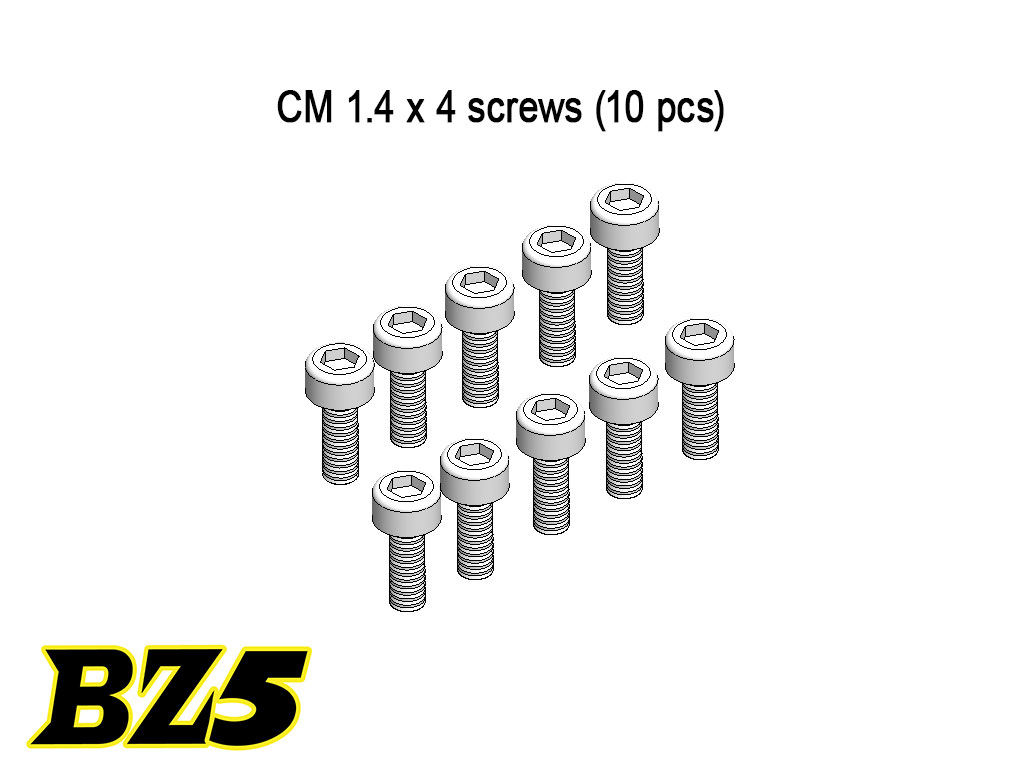 CM 1.4 x 4 scerws (10 pcs)