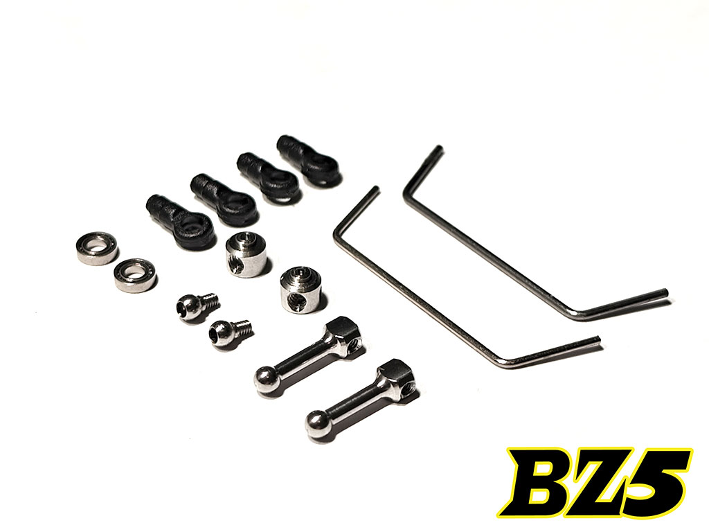 BZ5 Front Anti-Roll Bar Set (0.7, 0.8mm) - Click Image to Close