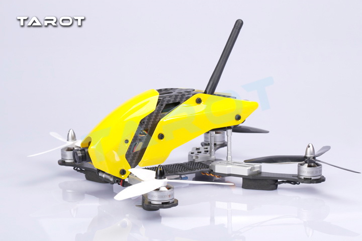 Tarot Robocat 250mm cabon Fiber Frame w/ Hood Cover for FPV