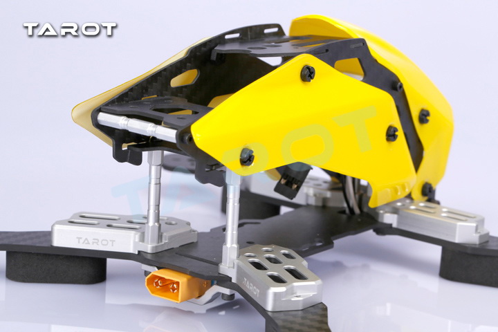 Tarot Robocat 250mm cabon Fiber Frame w/ Hood Cover for FPV